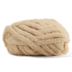 20mm Chunky Chenille Yarn - Cocoa Color