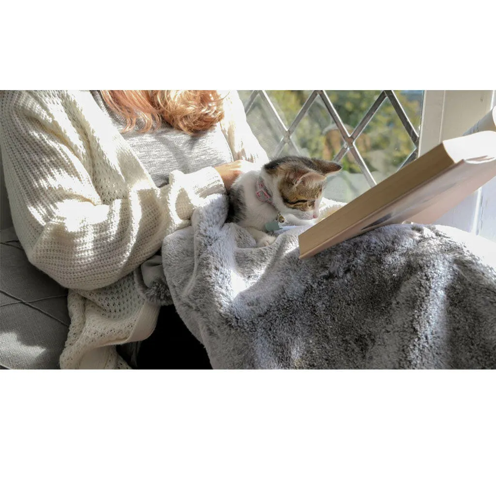 4 Cats & Dogs Pixie Throw Faux Fur, 50x60"