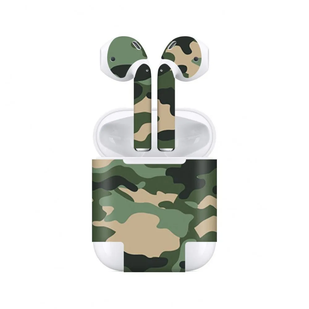 Airpods Green Camo Skin