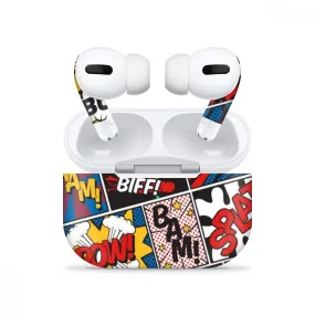 Airpods Pro Boom Abstract Skin