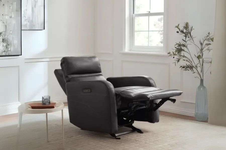 Aldryn Leather Power Glider Recliner
