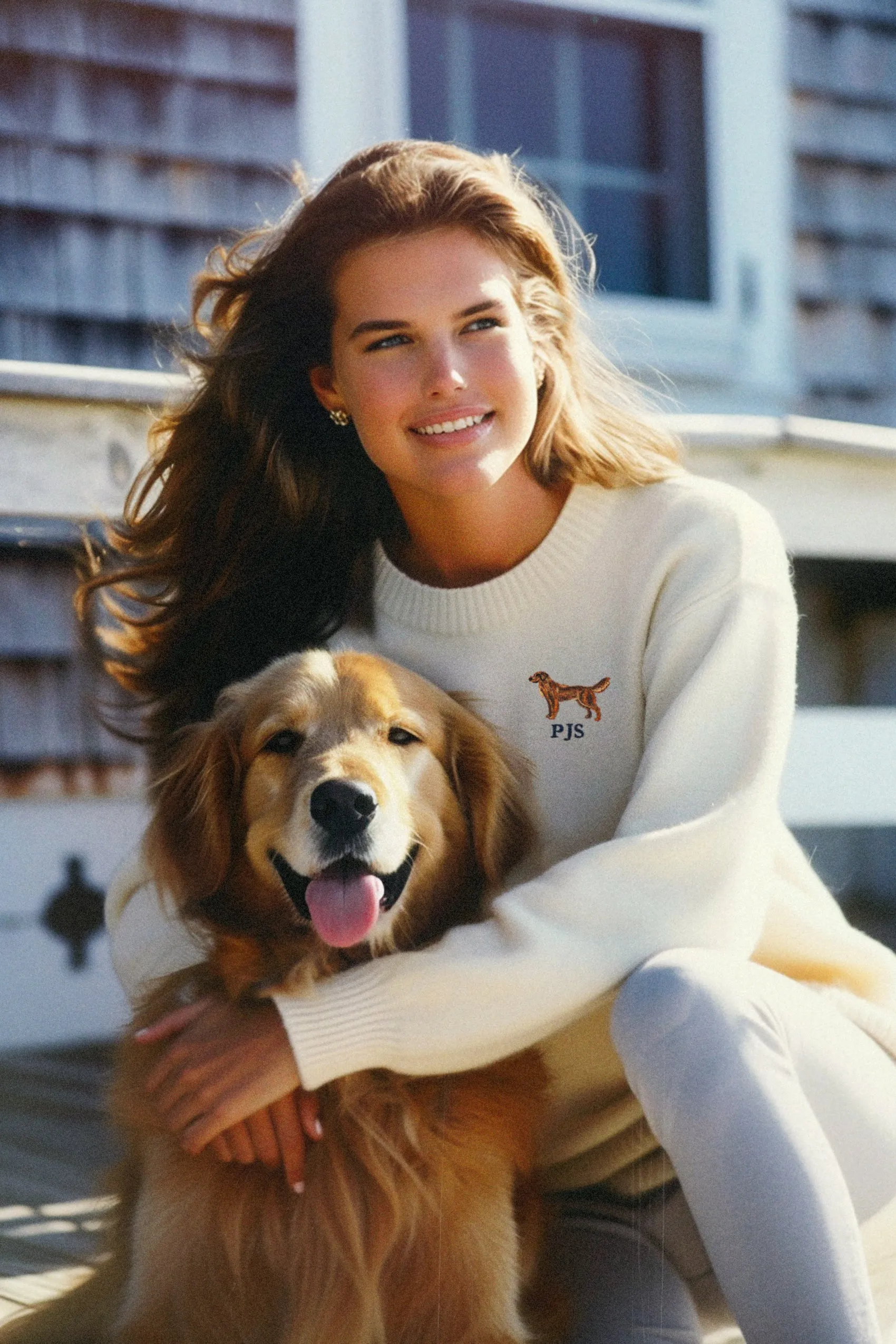 American Retriever Monogram Sweater (Women's)