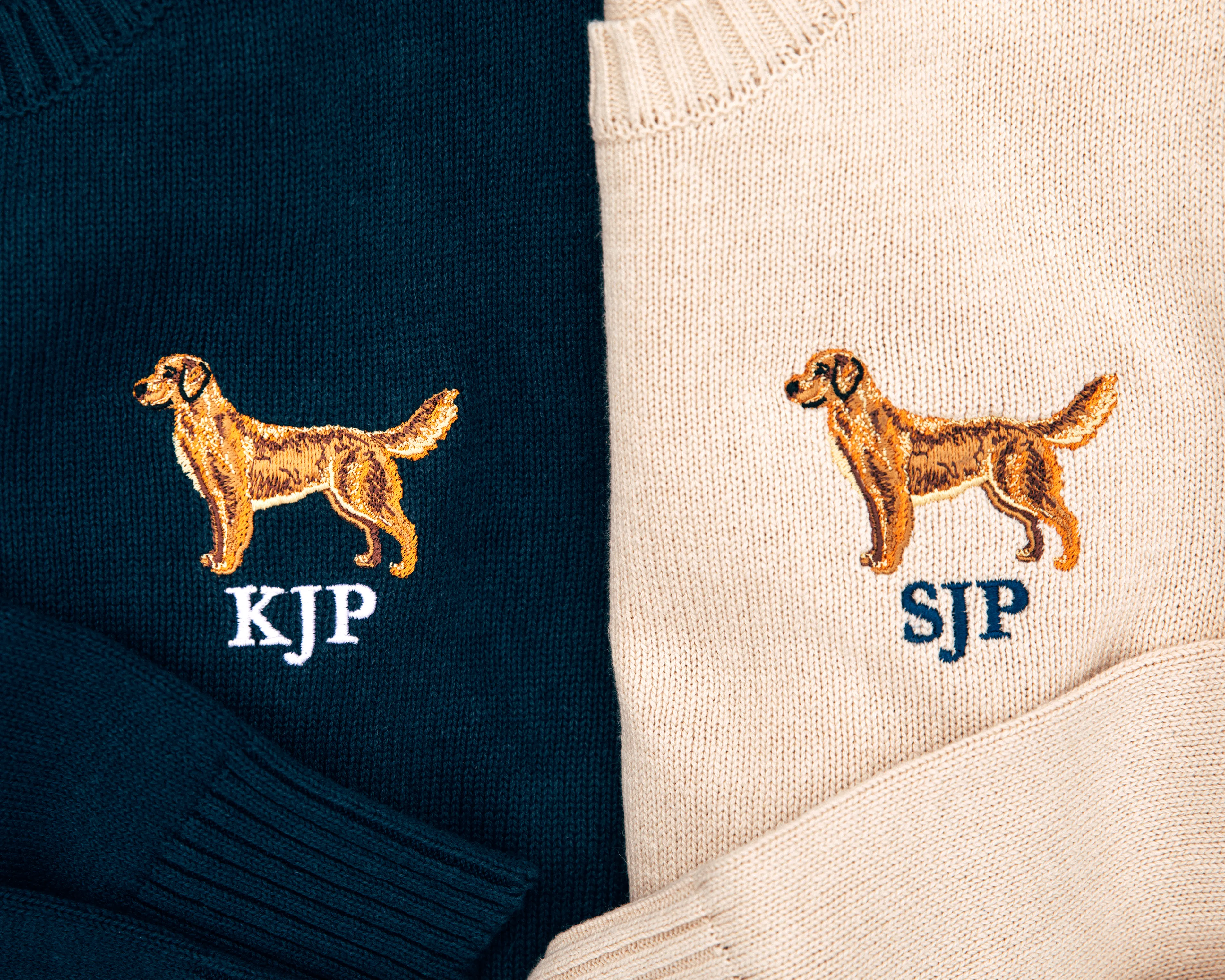 American Retriever Monogram Sweater (Women's)
