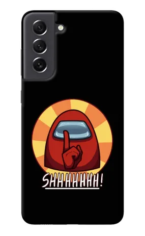 Among Us Shhh! Samsung S21 FE 5G Back Cover