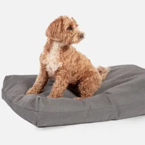 Anti-Bacterial Deluxe Duvet Dog Bed Steel Grey by Danish Design
