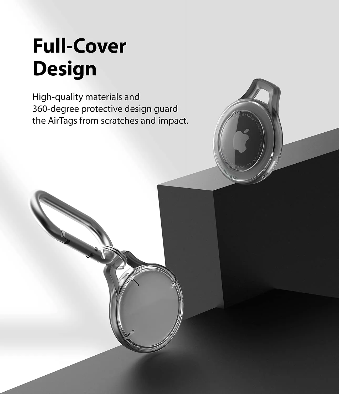 Apple Slim Case AirTag-Smoke Black