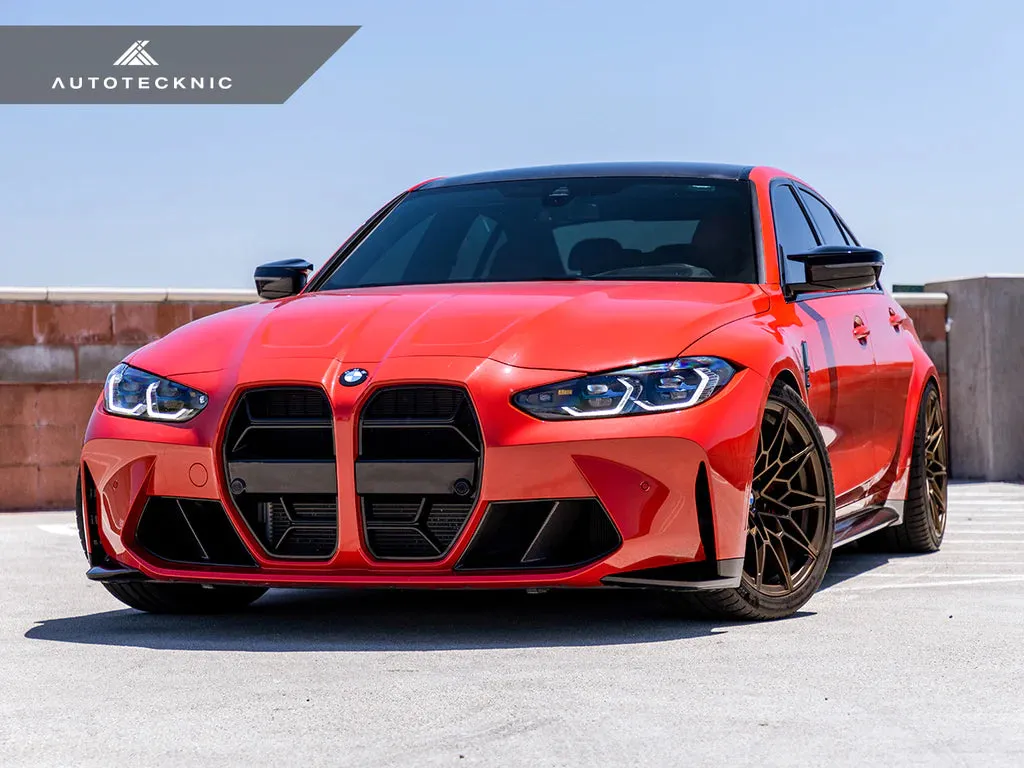 Autotecknic Grill BMW G80 M3 / G83 G82 M4 (20-24) [Competition Sport] Gloss Black