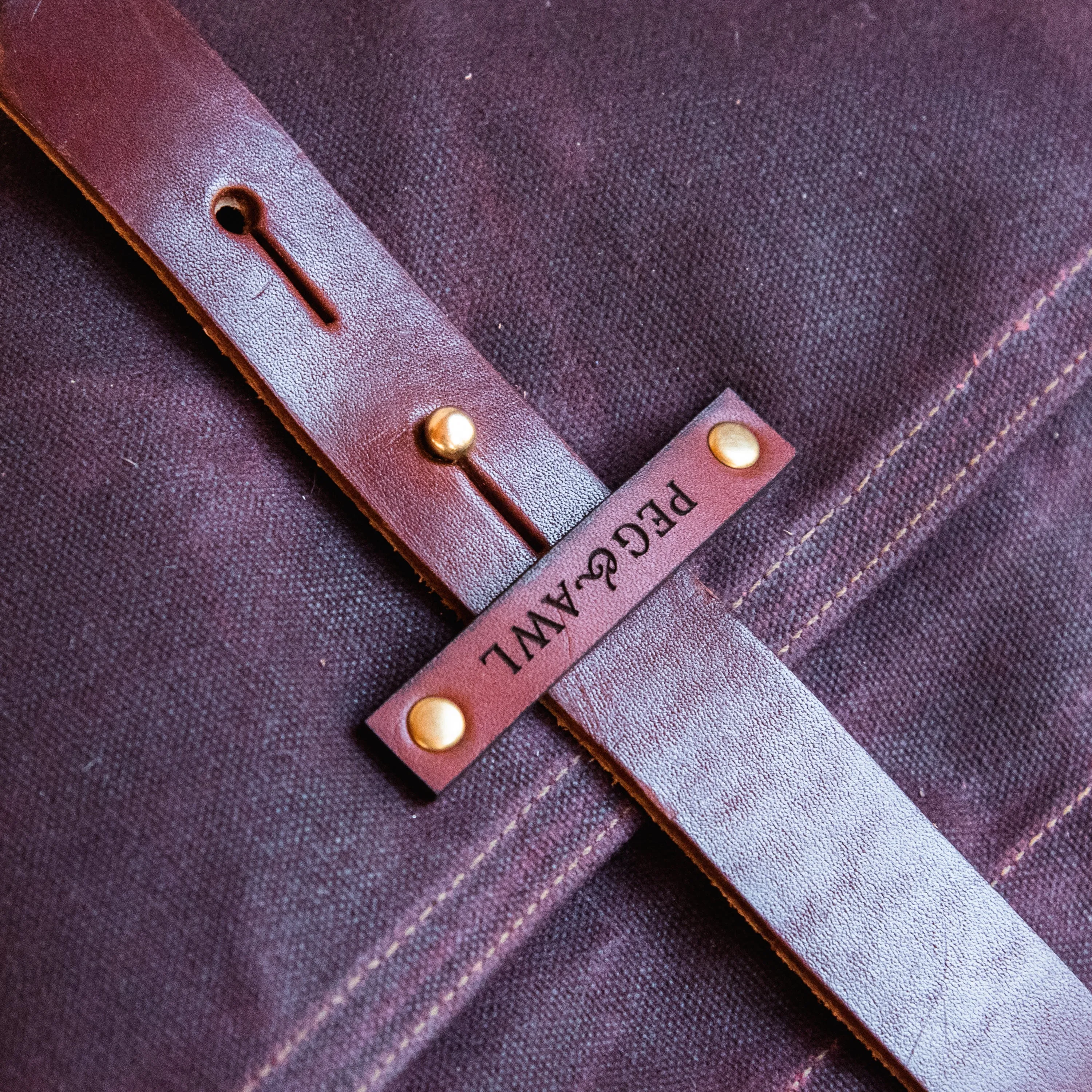 Autumn Colors: Waxed Canvas Tote