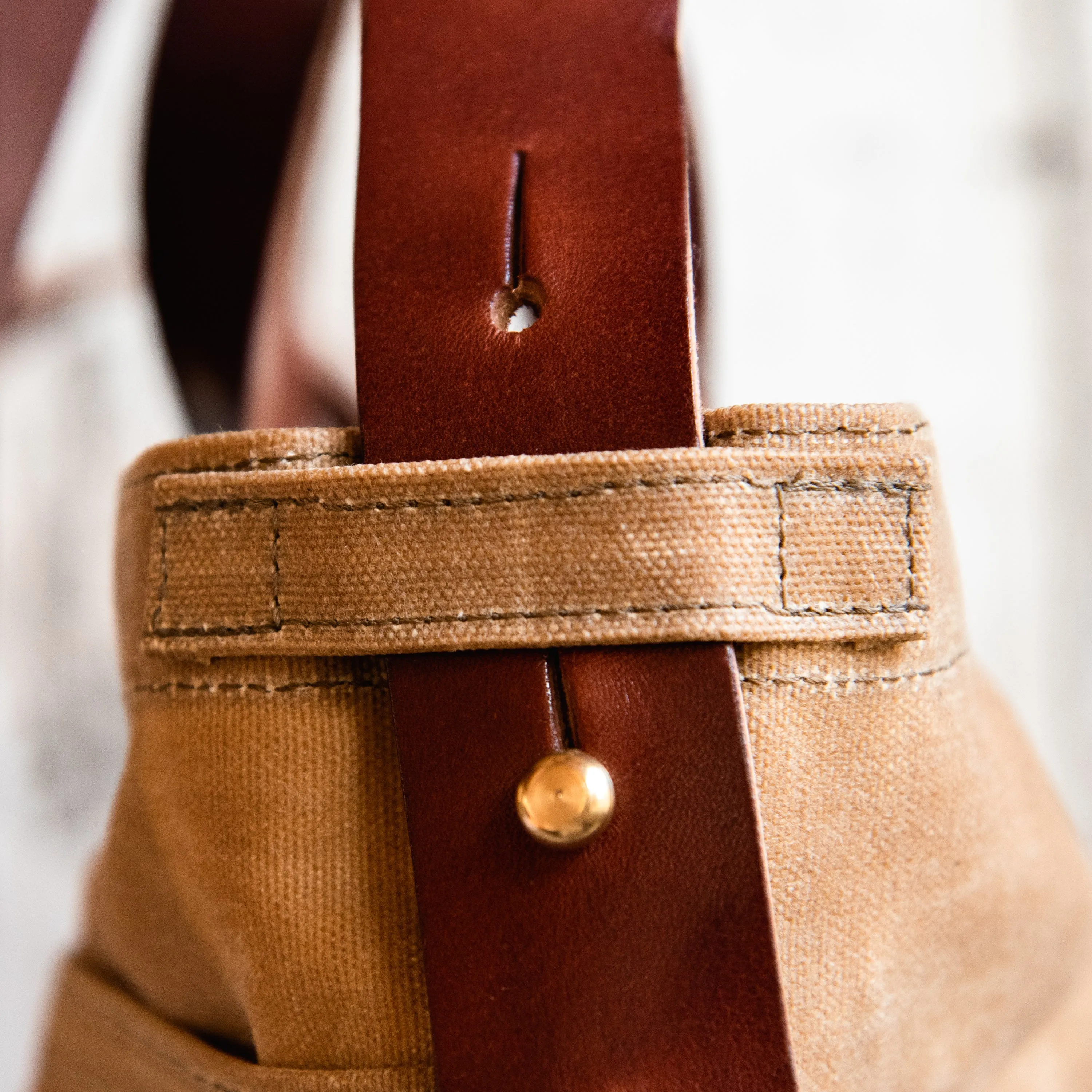 Autumn Colors: Waxed Canvas Tote