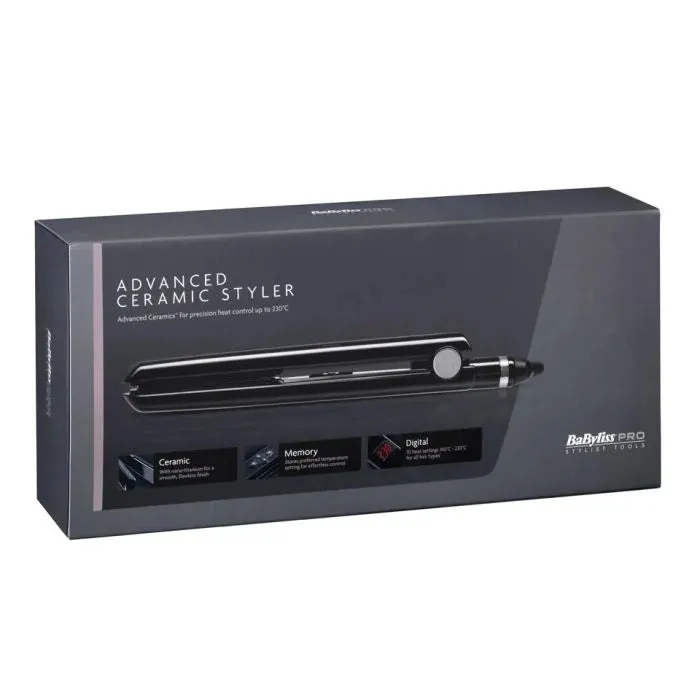 Babyliss - Black Pro Advanced Straightener