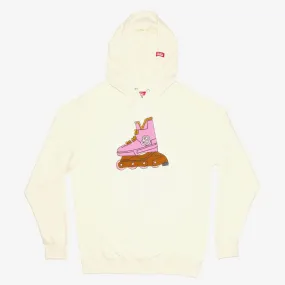 Barbie The Movie Rollerblade Chenille Patch Pullover Hoodie