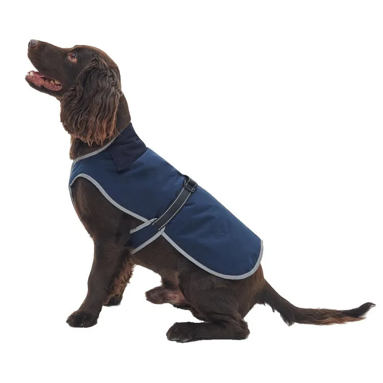 Barbour Monmouth Waterproof Dog Coat - Navy Size XS