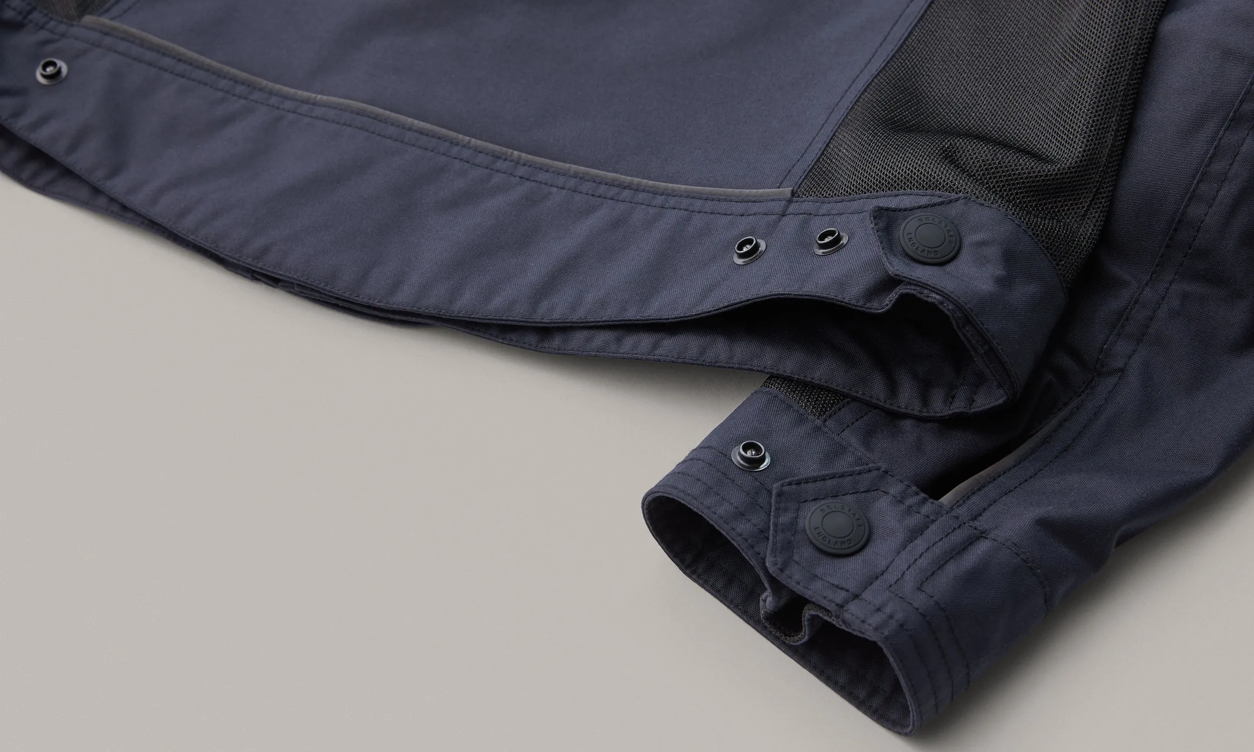 Belstaff Temple Men's Textile Jacket Tech Nylon - Dark Navy