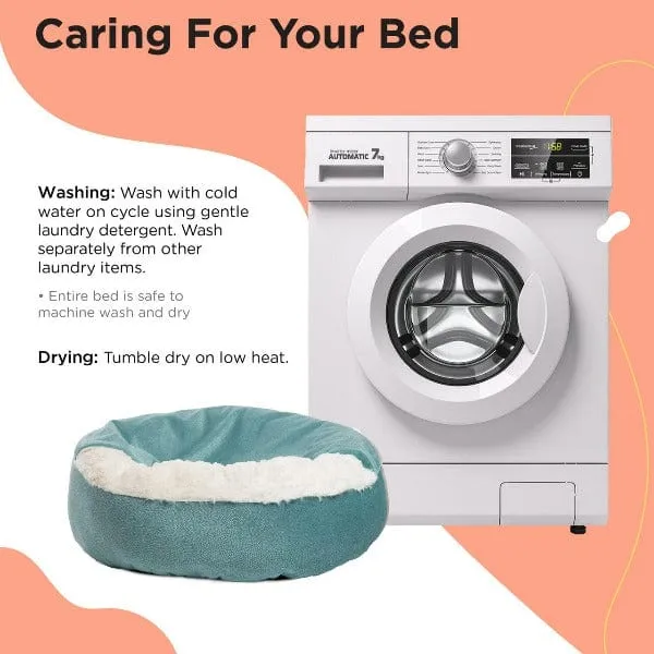 Best Friends by Sheri Cozy Cuddler Cat & Dog Bed