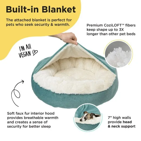 Best Friends by Sheri Cozy Cuddler Cat & Dog Bed