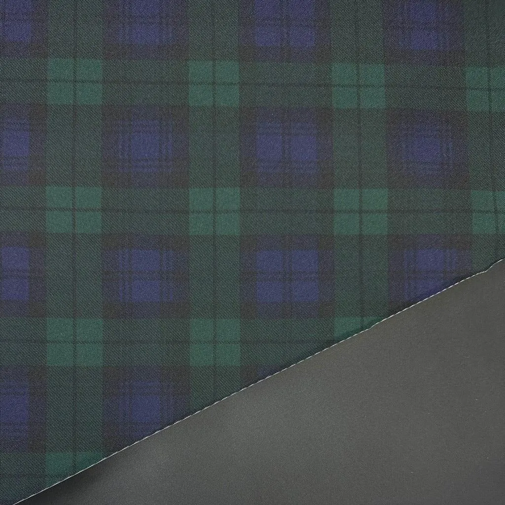 Blackwatch Tartan Heavy Duty Waterproof Fabric
