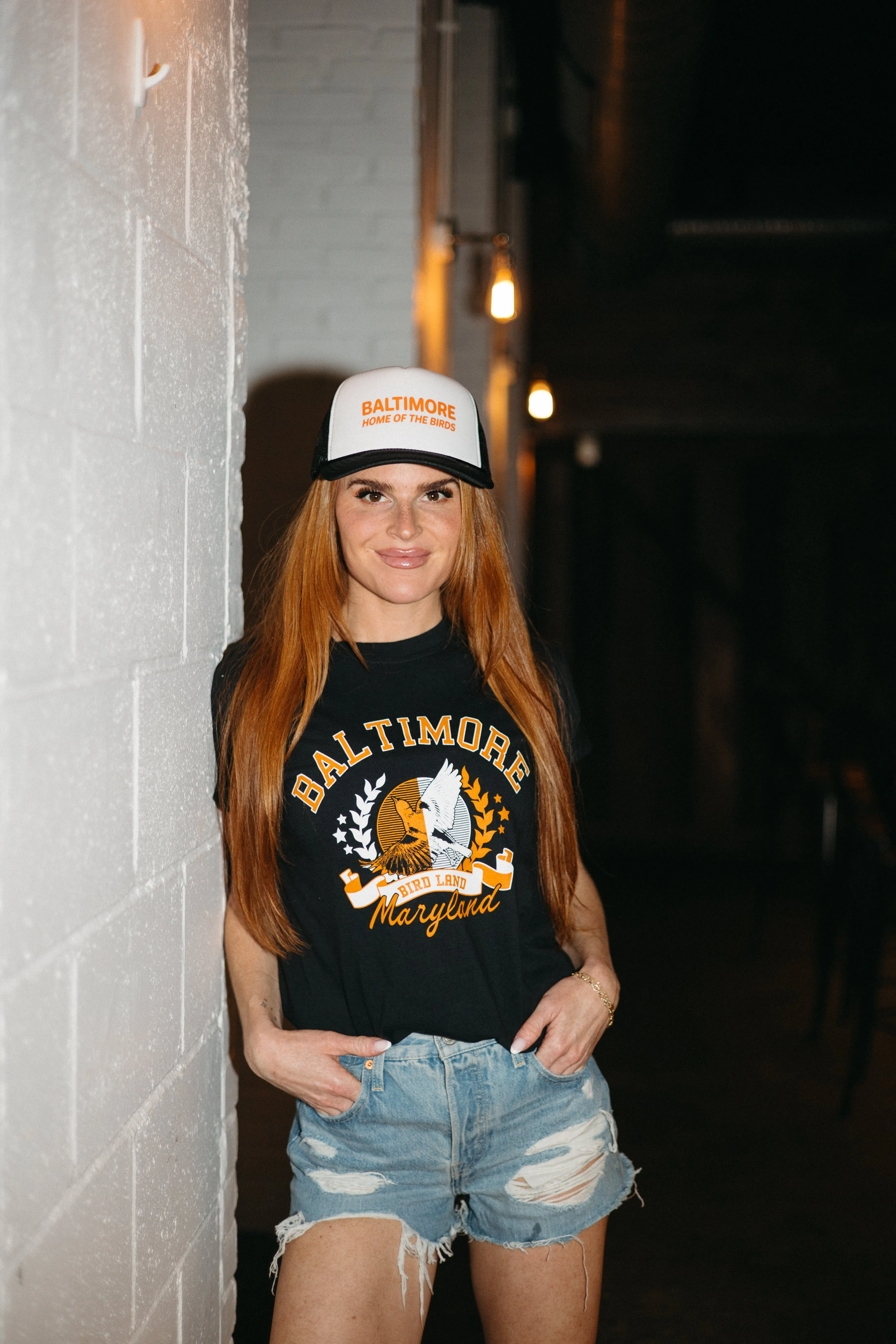 Brightside X R1A - Baltimore Bird Land Varsity tee