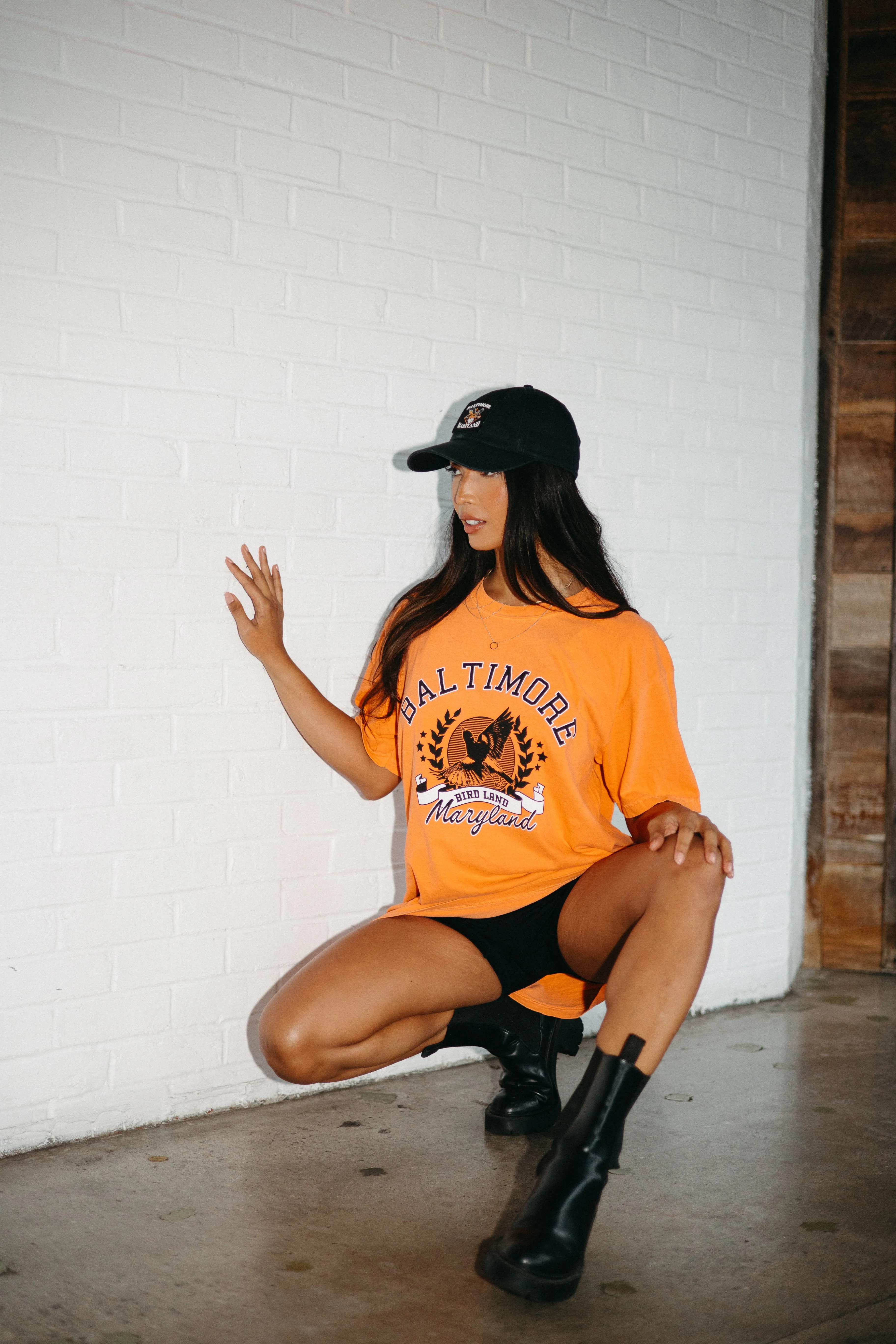 Brightside X R1A - Baltimore Bird Land Varsity tee