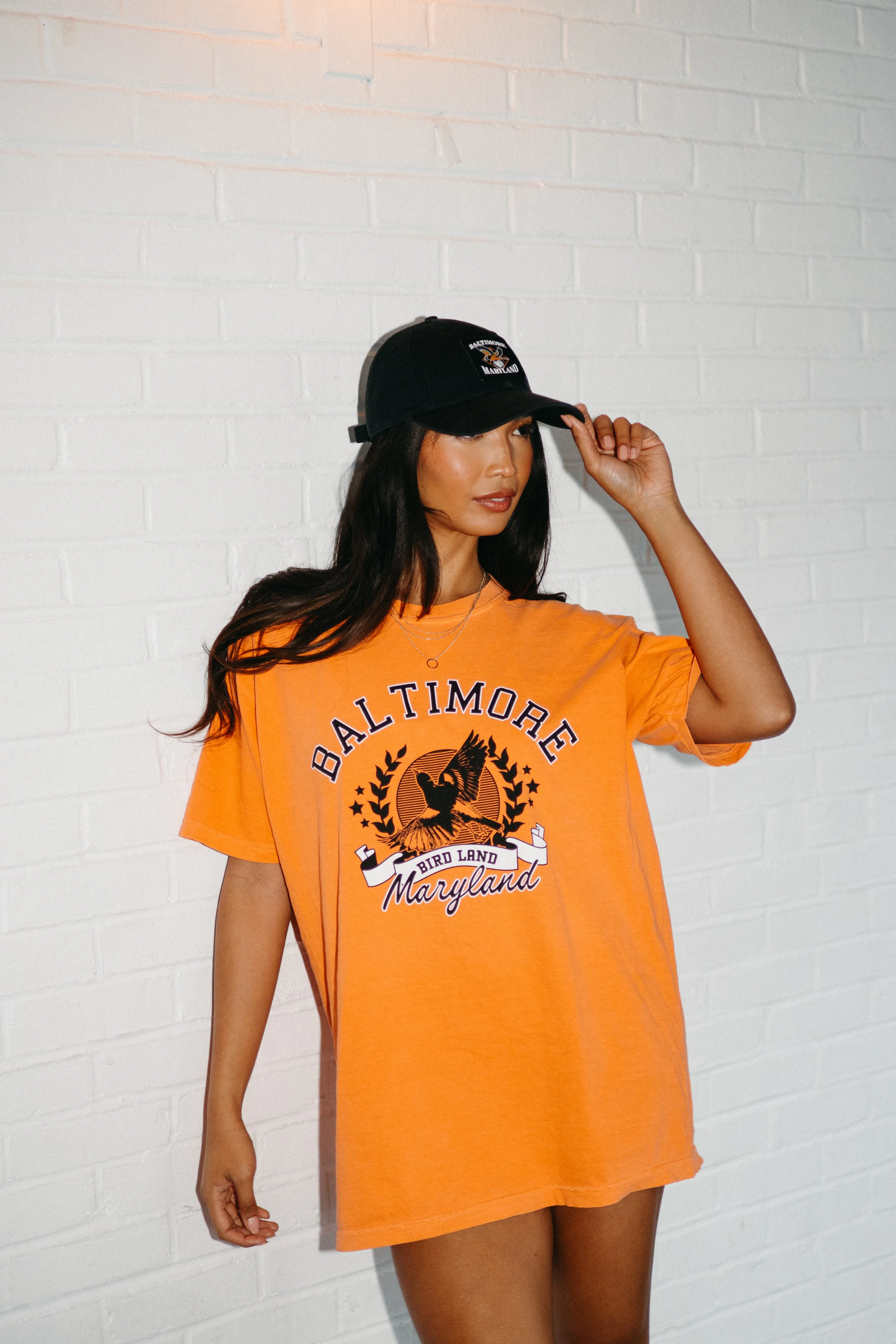 Brightside X R1A - Baltimore Bird Land Varsity tee