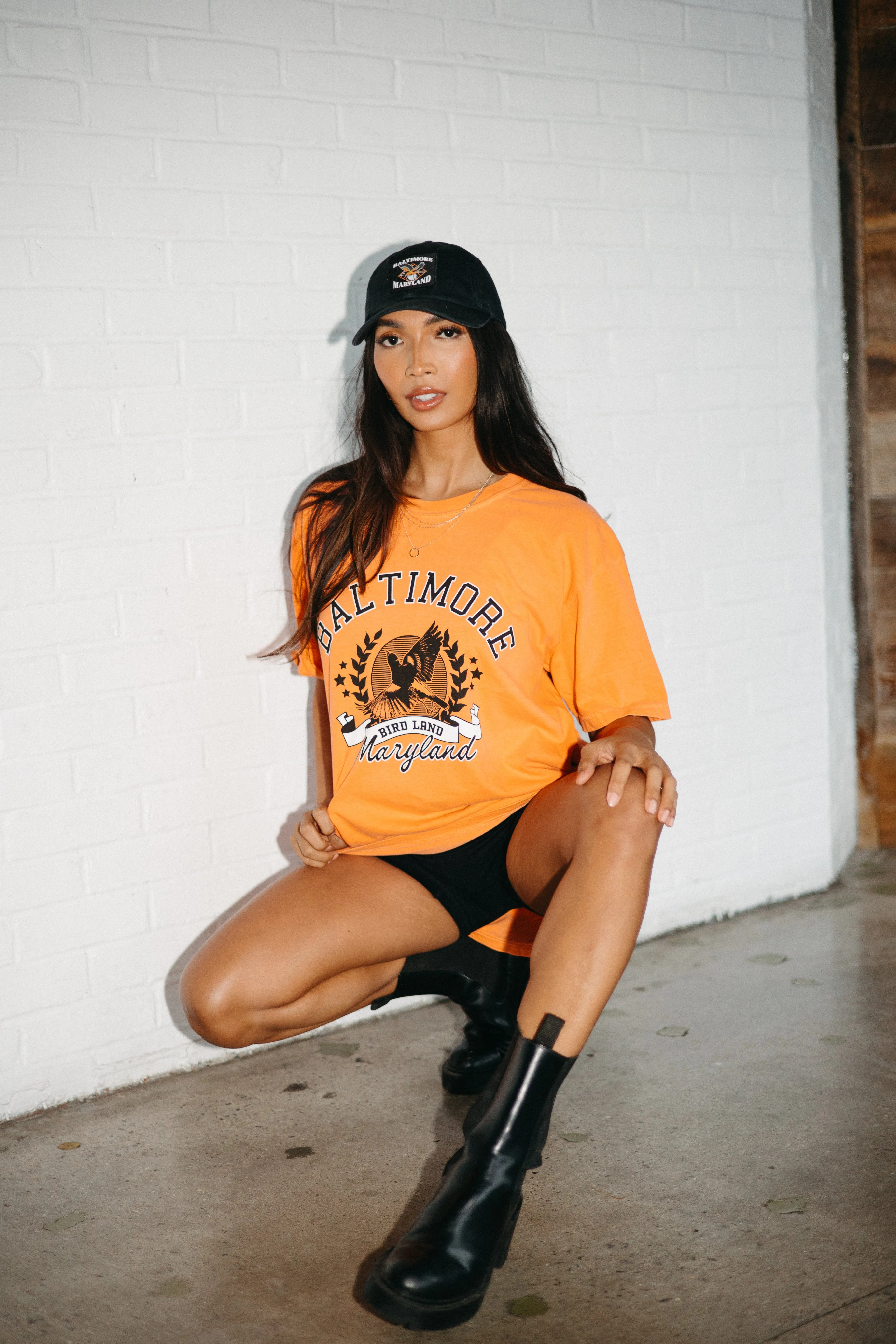 Brightside X R1A - Baltimore Bird Land Varsity tee
