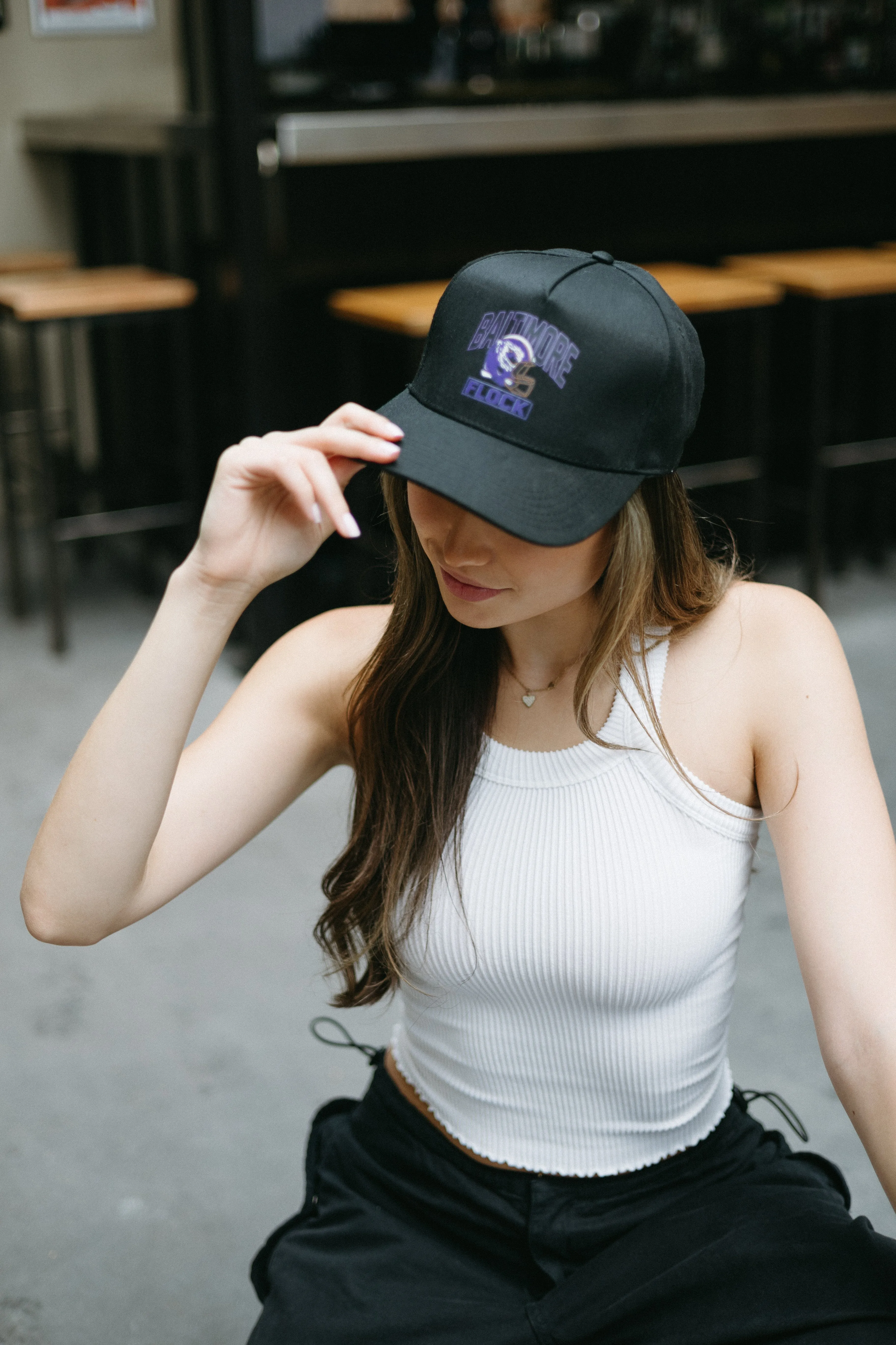 Brightside X R1A Baltimore Flock Hat