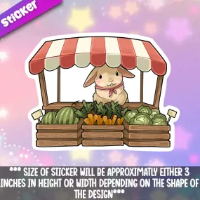 Bunny Vegetable Stand
