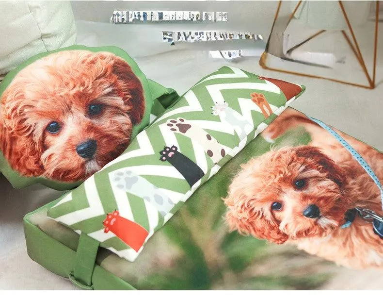 Custom Dog Bed, Personalized Dog Bed - Pamper Your Pooch - Cushy Pups