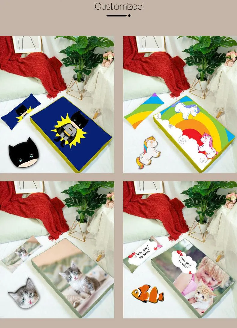 Custom Dog Bed, Personalized Dog Bed - Pamper Your Pooch - Cushy Pups