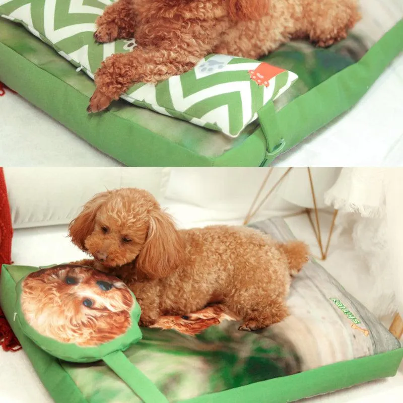Custom Dog Bed, Personalized Dog Bed - Pamper Your Pooch - Cushy Pups