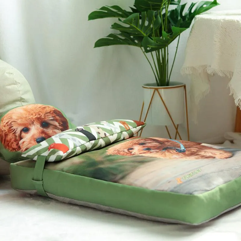 Custom Dog Bed, Personalized Dog Bed - Pamper Your Pooch - Cushy Pups