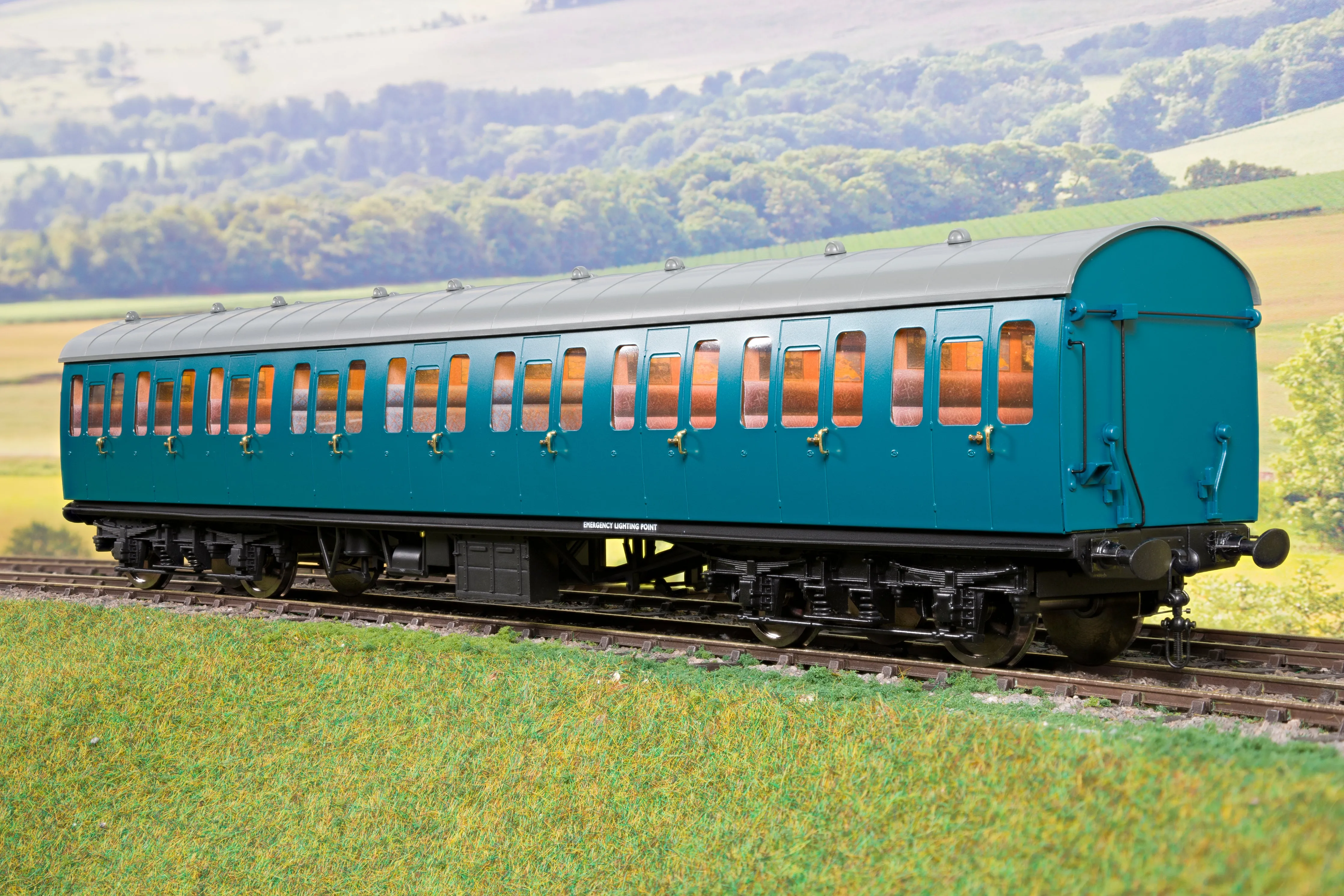 Darstaed D23-2-4 Finescale O Gauge BR 57' Mk1 Composite Class (C) Coach, BR Blue
