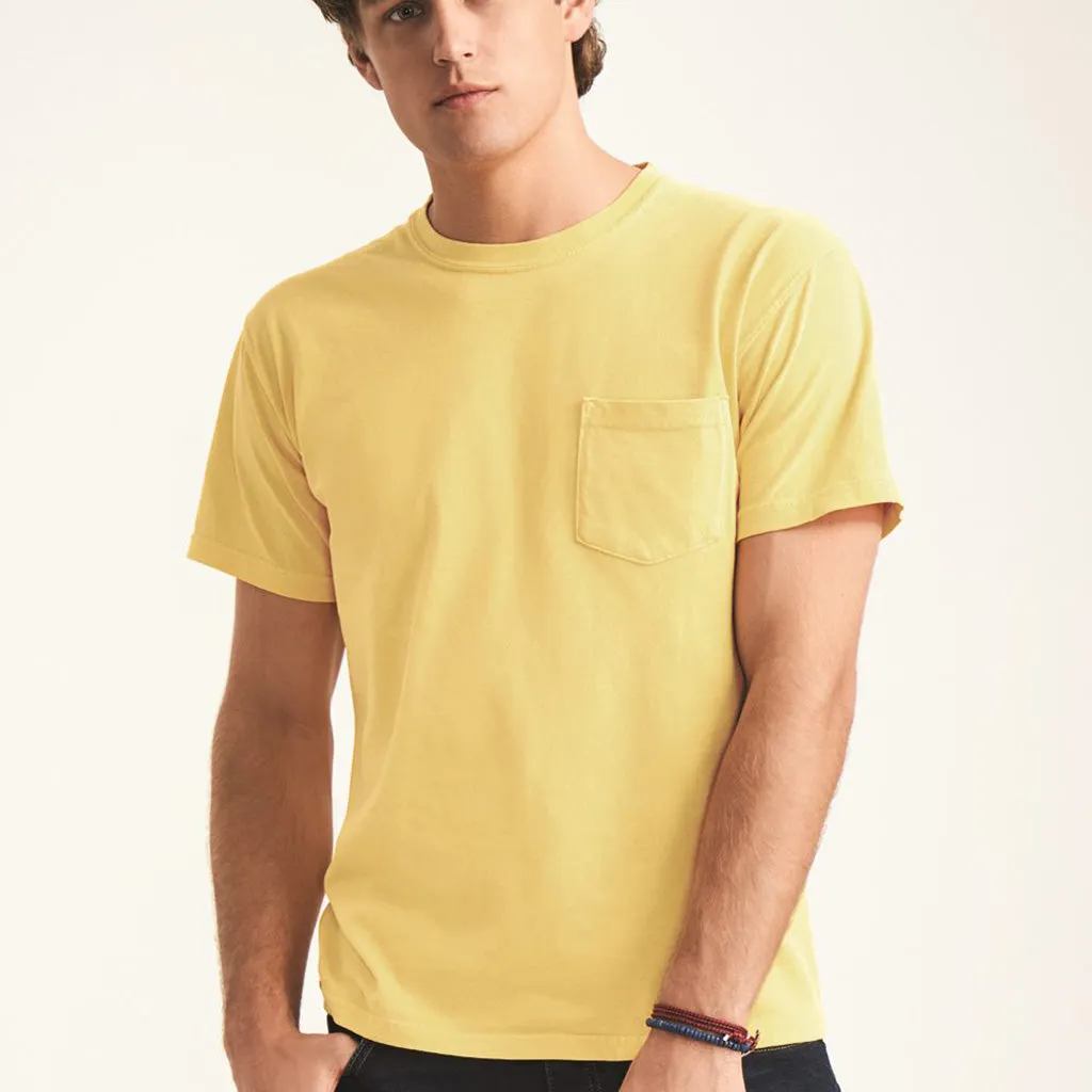 Embroidered Monogram Adult Short Sleeve Pocket Tee