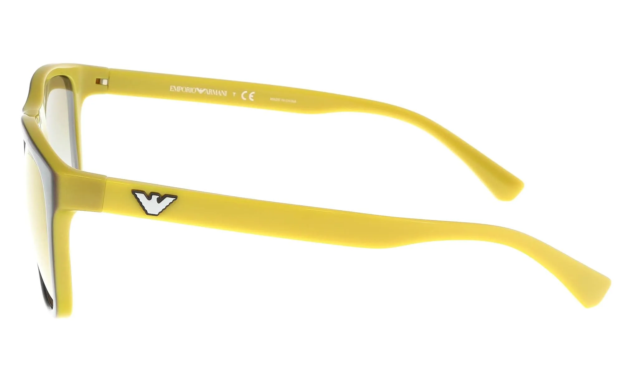 Emporio Armani  OEA4085 55556E Black Square Sunglasses
