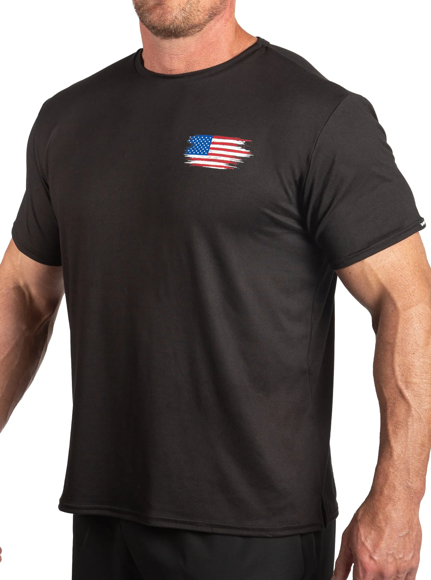 Faith Family Freedom SoftTECH™ Athletic Cut Tee