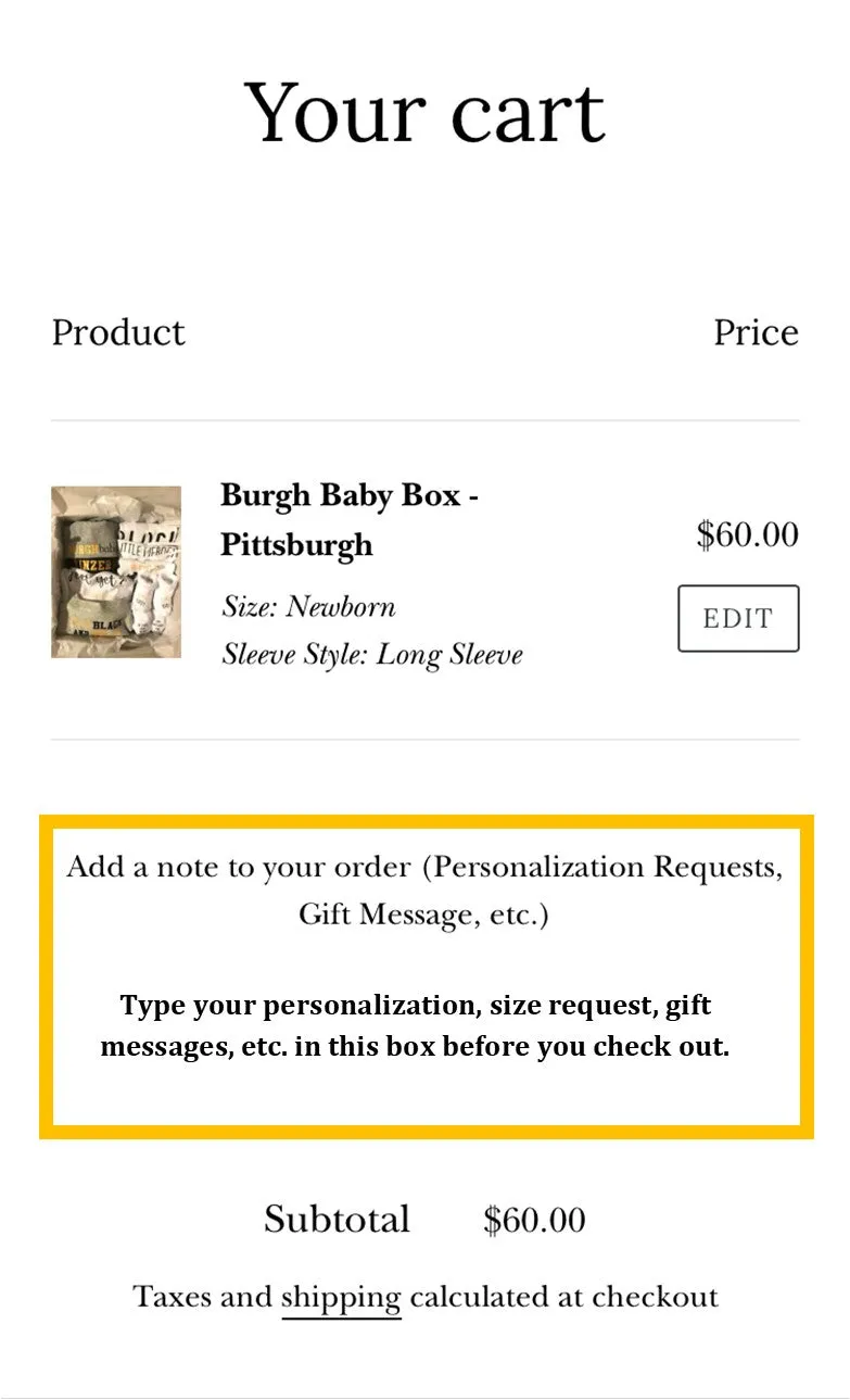 First and Middle Name Personalized Gift Set