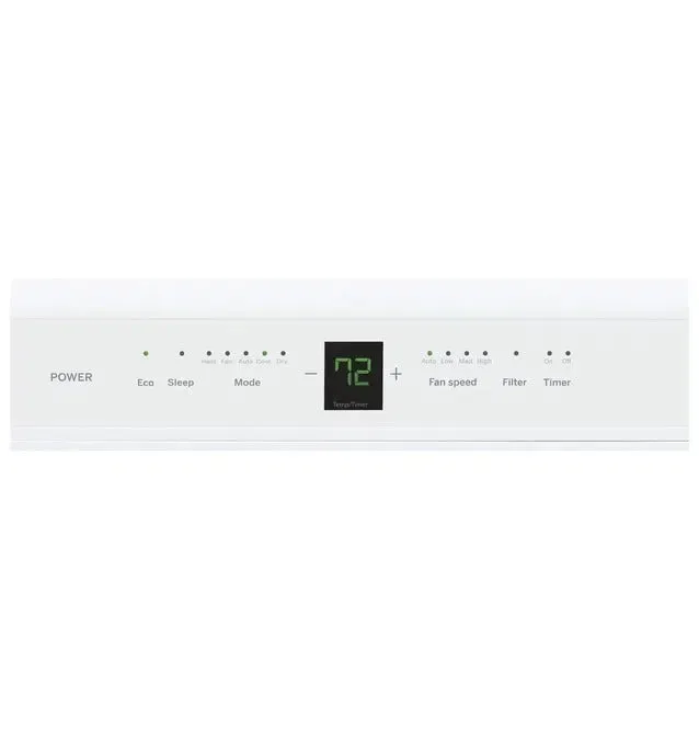 GE 10,000 BTU Through-the-Wall Air Conditioner with 3.5 kW Electric Heat