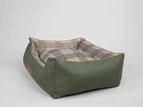 George Barclay Heritage Orthopedic Walled Dog Bed - Emerald, Large