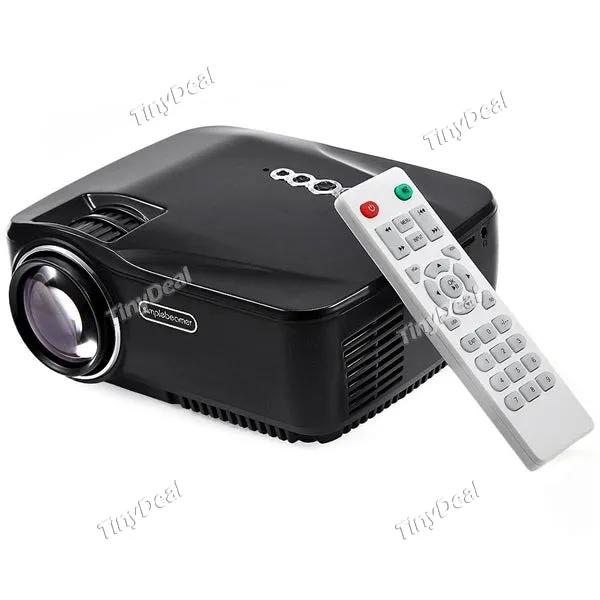 GP70UP 1G 8G 1200 LM Android 4.4 AV HDMI VGA Miracast DLNA Airplay Wi-Fi Bluetooth Portable Mini Projector
