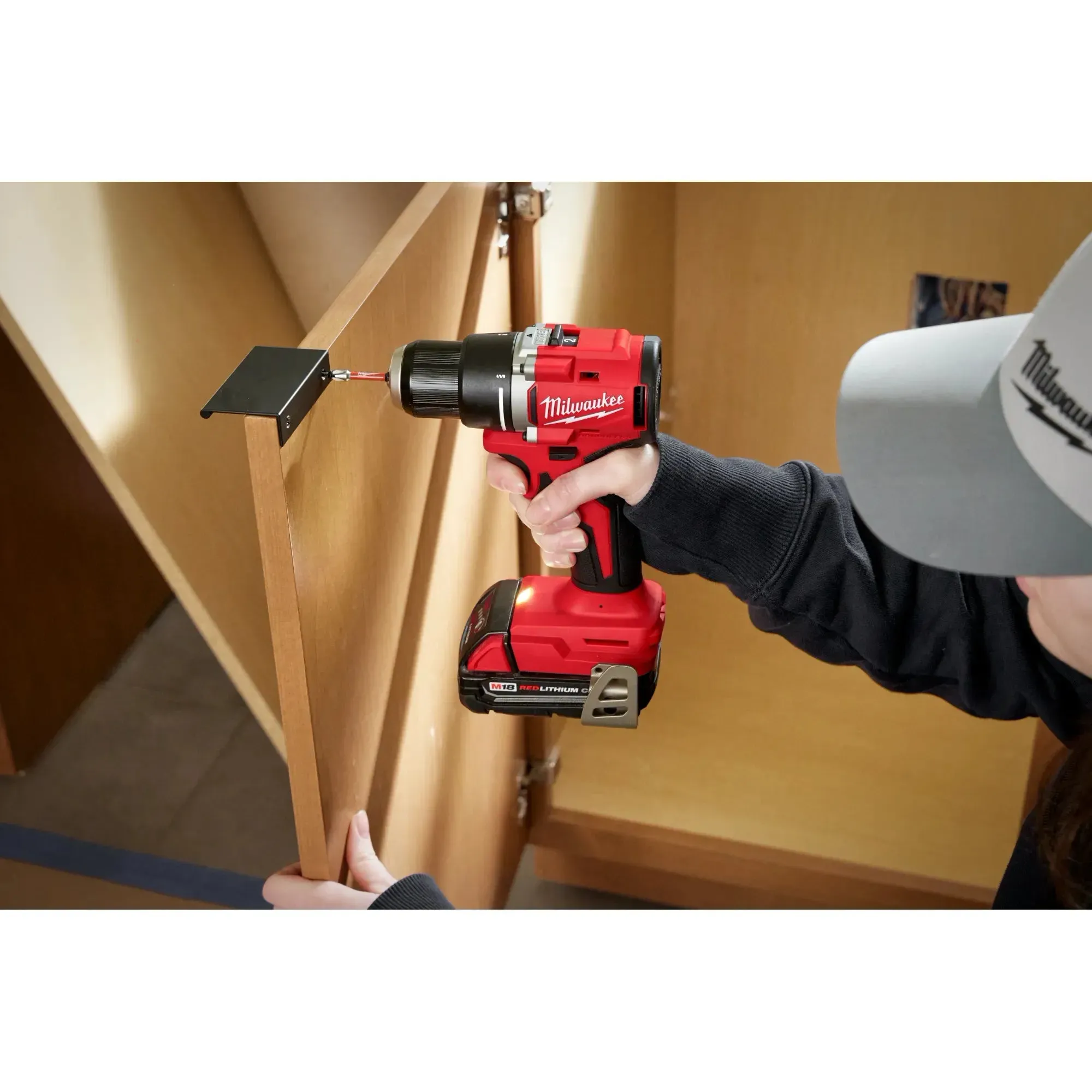 Hammer Drill - Milwaukee M18™ Compact Brushless 1/2" Drill/ Driver, 3601-20