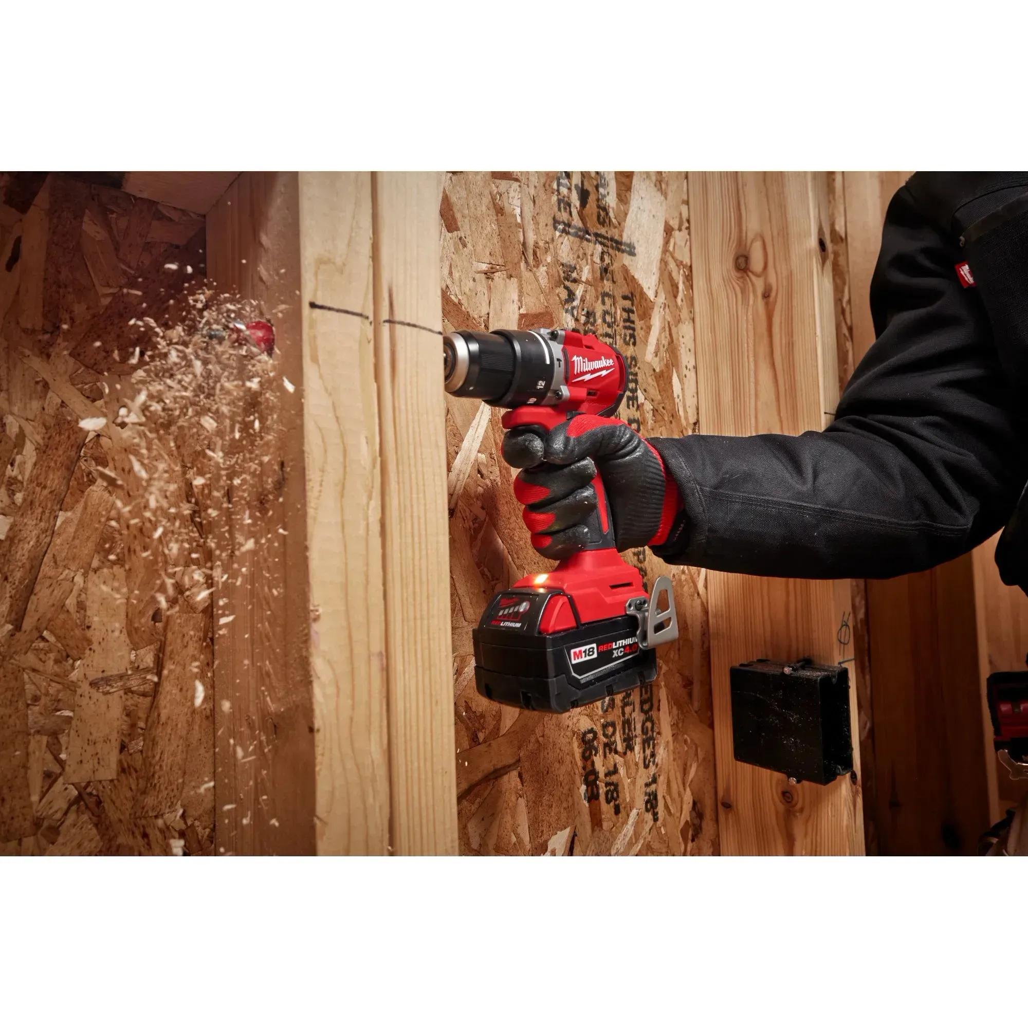 Hammer Drill - Milwaukee M18™ Compact Brushless 1/2" Hammer Drill/Driver, 3602-20