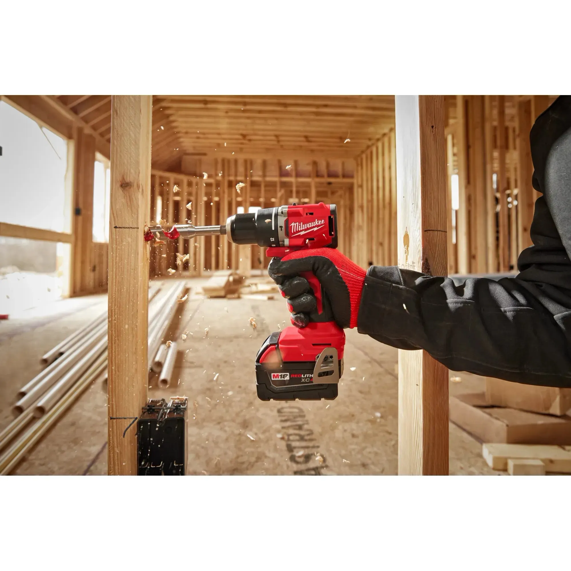 Hammer Drill - Milwaukee M18™ Compact Brushless 1/2" Hammer Drill/Driver, 3602-20