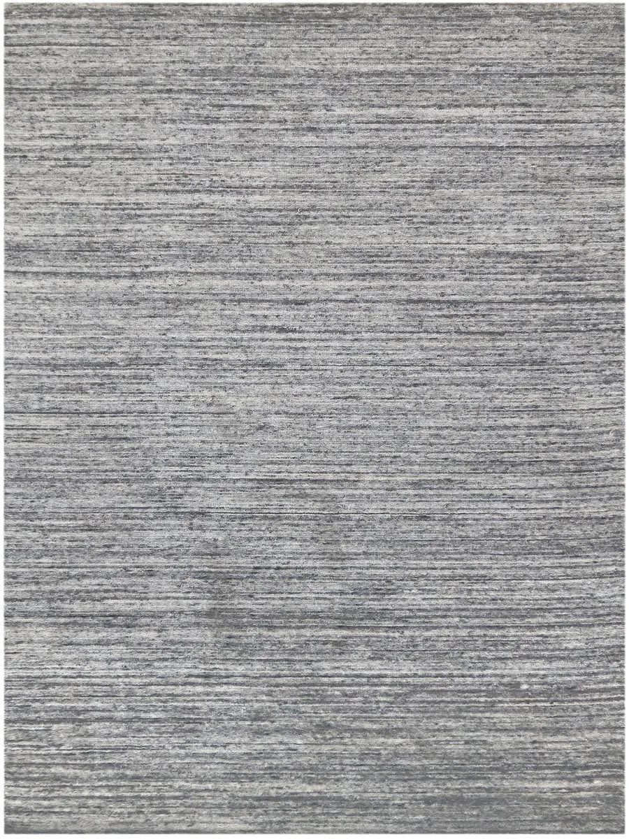 Heaven Modern Silver Hand-Woven Rug 10'x14'
