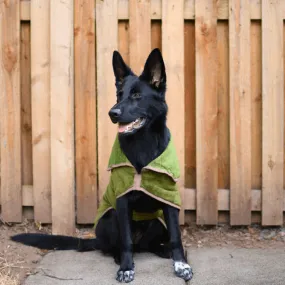 Henry Wag Refresh Drying Dog Coat - Olive