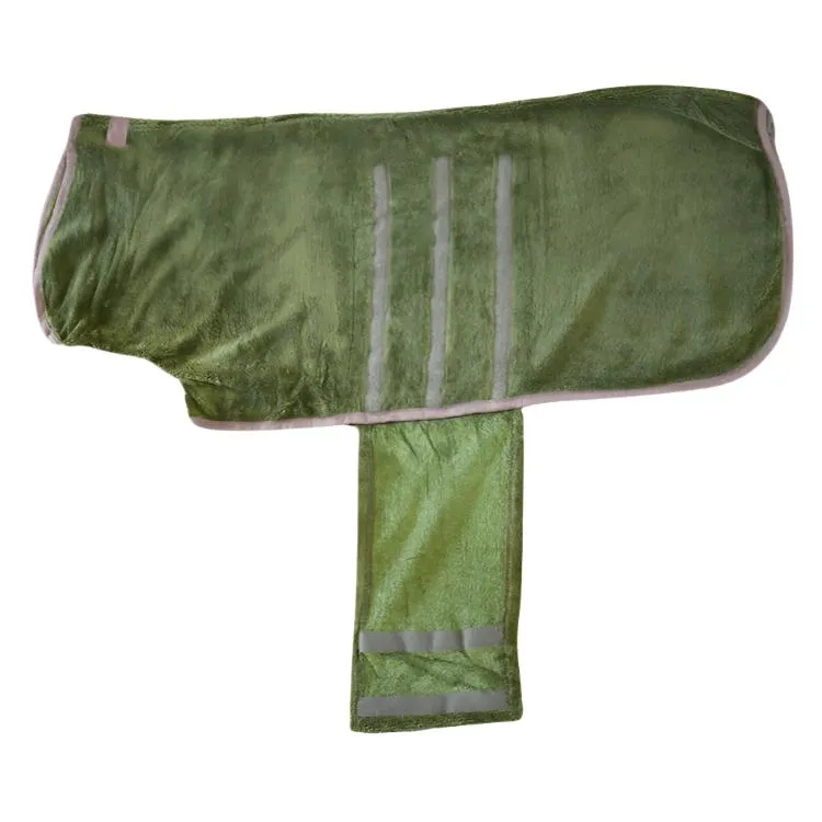 Henry Wag Refresh Drying Dog Coat - Olive