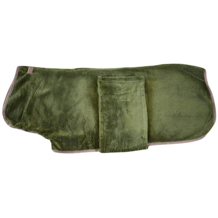 Henry Wag Refresh Drying Dog Coat - Olive