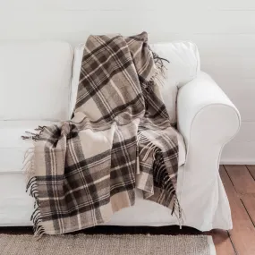Heritage Collection | Recycled Wool Tartan Blankets | Malt