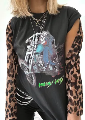 HIGHWAY HONEY SIDE SLIT TEE