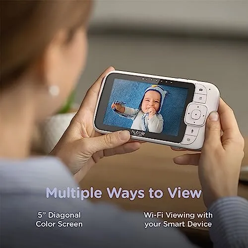Hubble Connected Nursery Pal Cloud Smart Connected Wi-Fi Enabled Baby Monitor