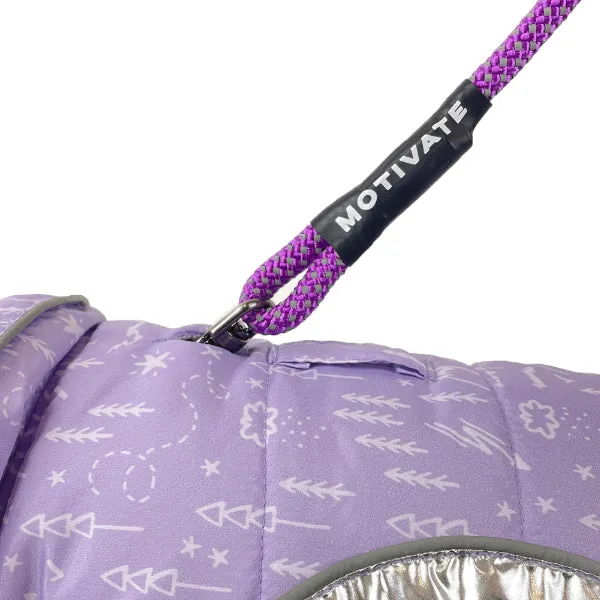 Huskimo Dog Coat - Odour Free Sherpa - Liliac (40cm)