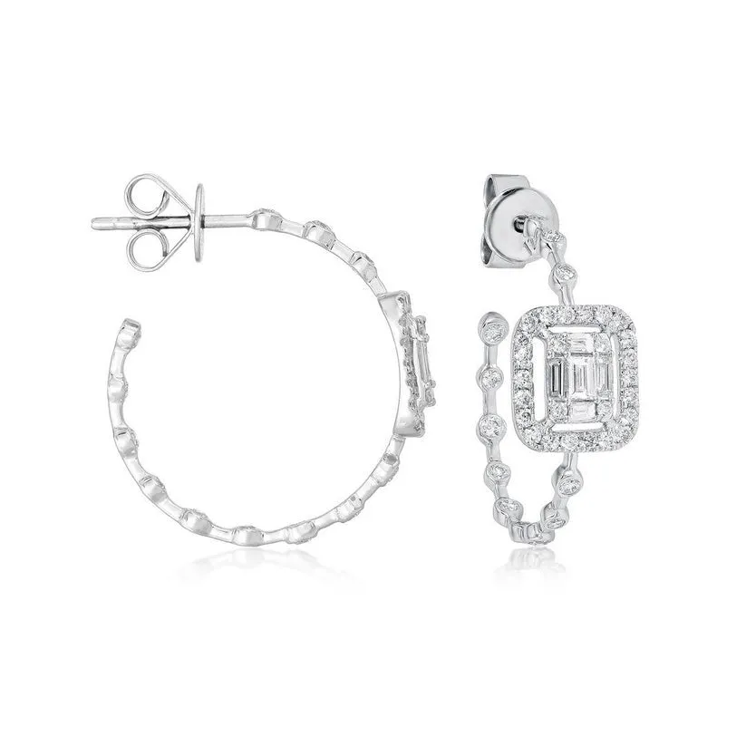 Illuminated Elegance Drop Earrings